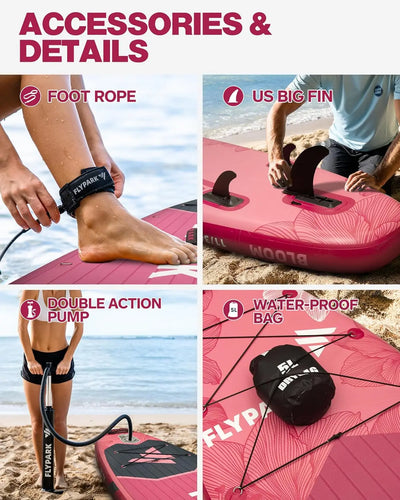 Extra Wide SUP  Inflatable, Yoga Stand Up Paddle Board