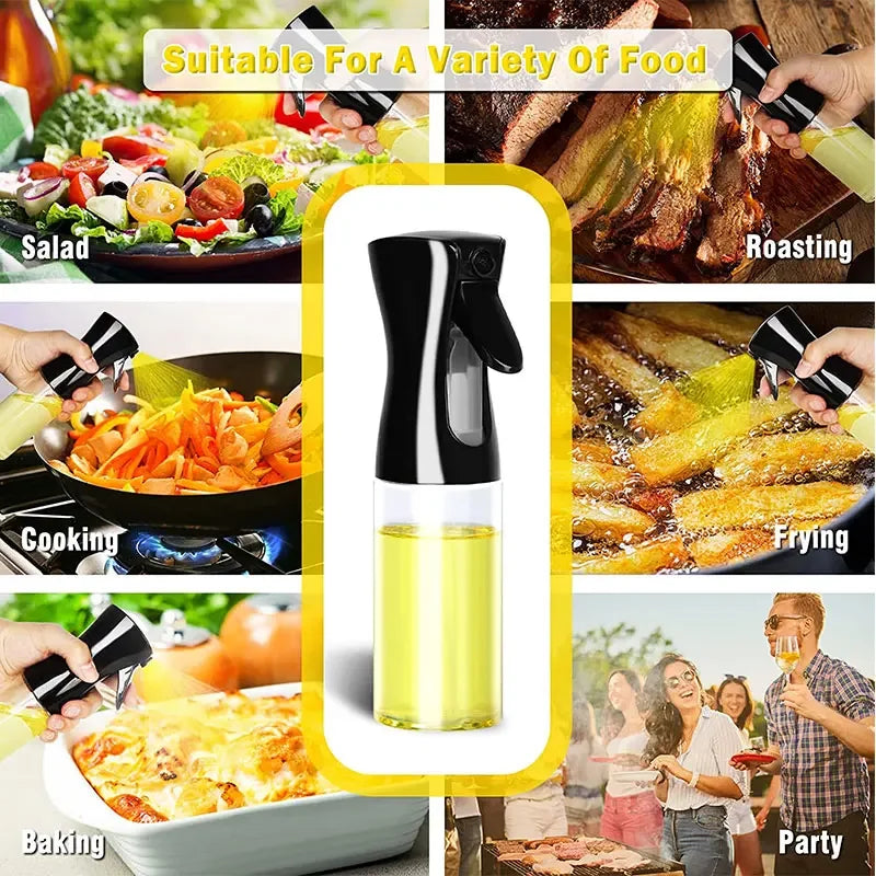 Oil Spray Bottle BBQ Cooking Olive Oil Sprayer Kitchen Baking Spray