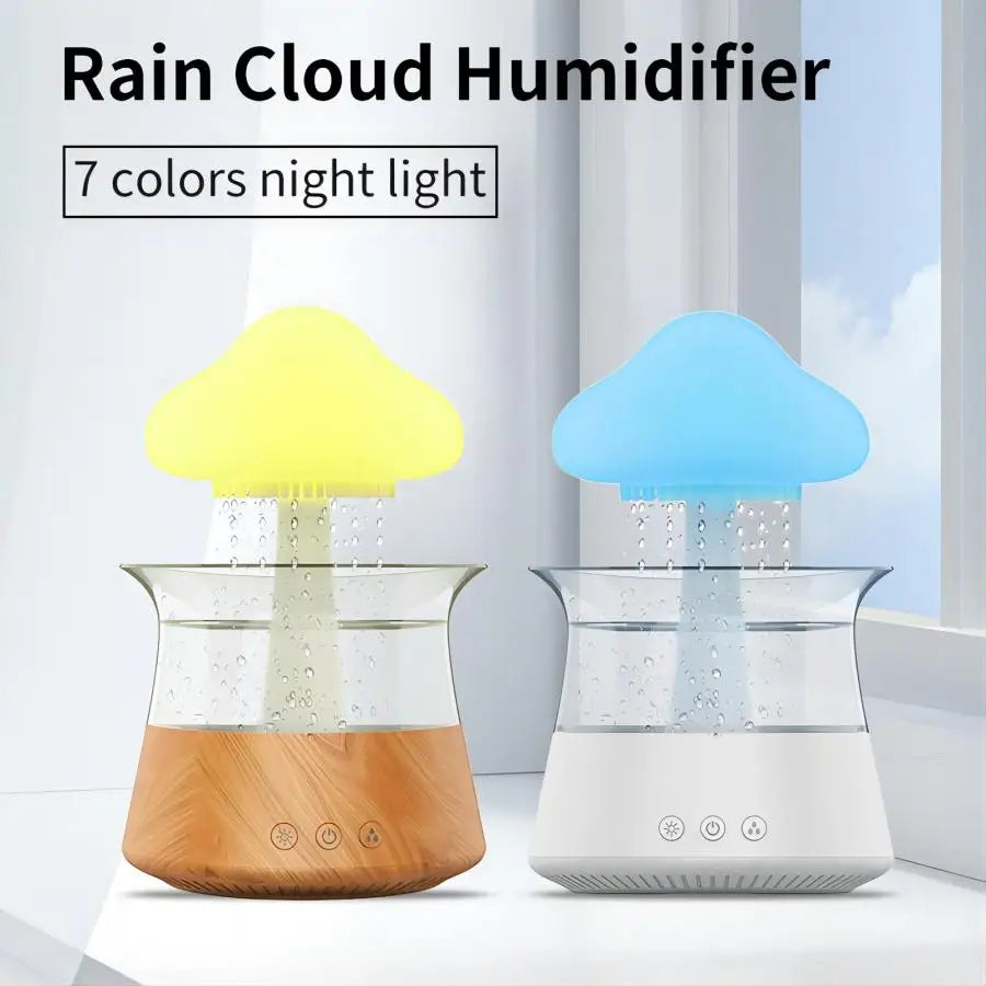 Relax Cloud Rain Diffuser Lamp