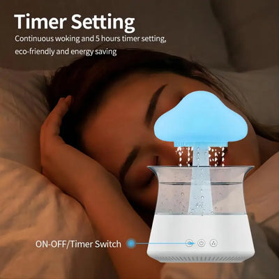 Relax Cloud Rain Diffuser Lamp