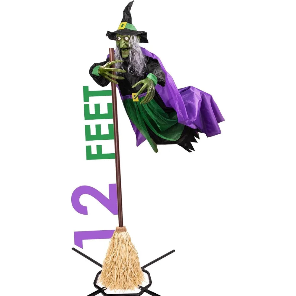 Halloween Hovering Witch