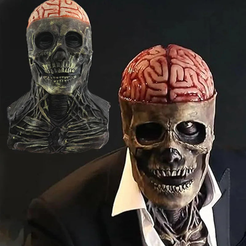 Full Head Skull Mask Skeleton