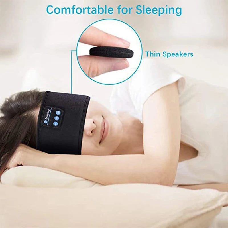 Sports Sleeping Headband Elastic Wireless Music Eye Mask