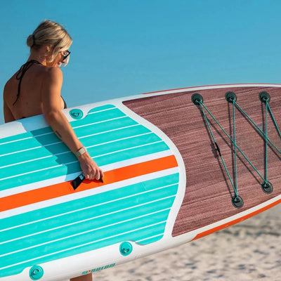 GlideWave 10'6" SUP – Ideal for Adults and Teens, with Stable EVA Deck